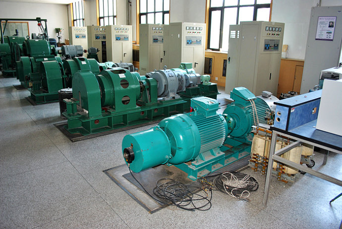 山根镇某热电厂使用我厂的YKK高压电机提供动力